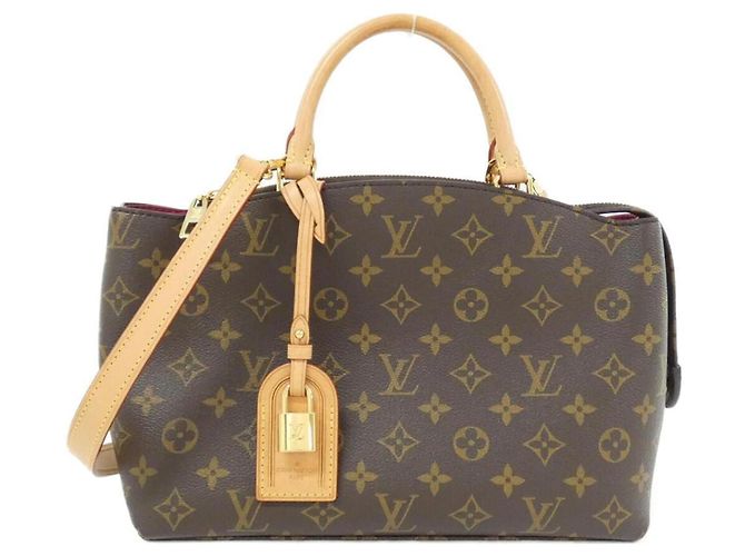 Bolsa Louis Vuitton Monogram Petit Palais PM Marrom