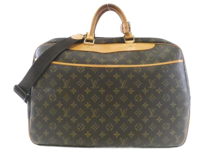 Sac Boston Louis Vuitton Monogram Alizé 24R Marron