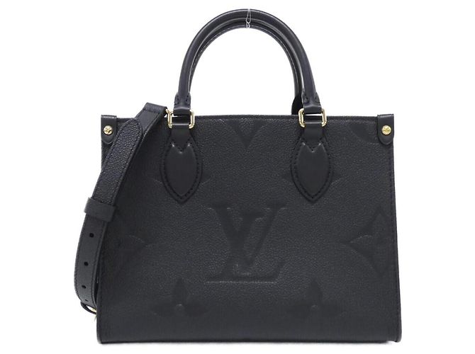 Bolsa Louis Vuitton Monogram Empreinte OnTheGo PM Preto