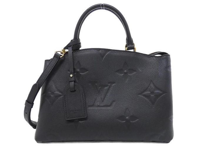 Bolsa Louis Vuitton Monogram Empreinte Petit Palais PM Preto
