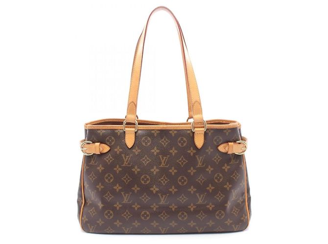Borsa a tracolla Louis Vuitton Batignolles Horizontal Marrone Monogramma