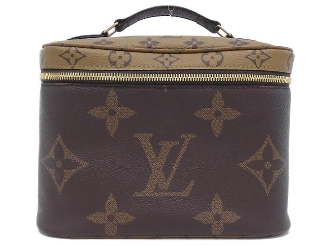 Sac à main Louis Vuitton Monogram Giant Nice BB Marron