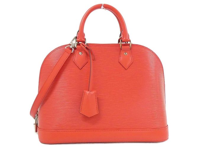 Borsa Louis Vuitton Epi Alma PM Rosso