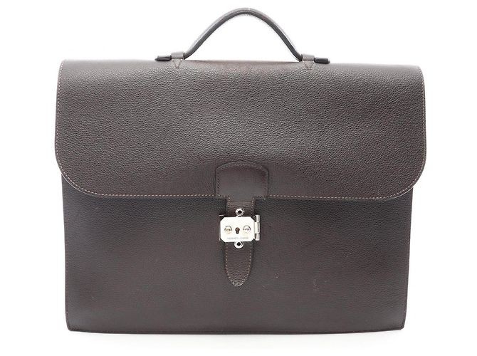 Hermès Hermes Sac à Dépêches 38 Business Bag Marron