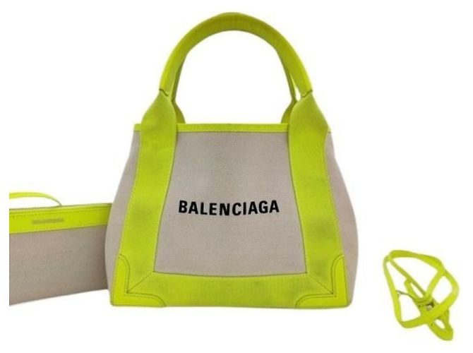 Borsa Balenciaga Beige e Giallo