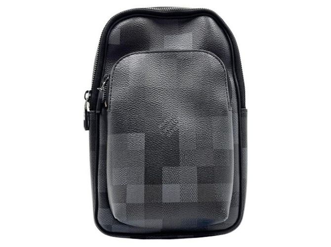Borsa a tracolla Louis Vuitton Avenue Sling Nero