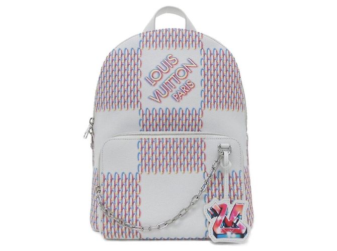 Louis Vuitton Damier Spray Racer Backpack Brown
