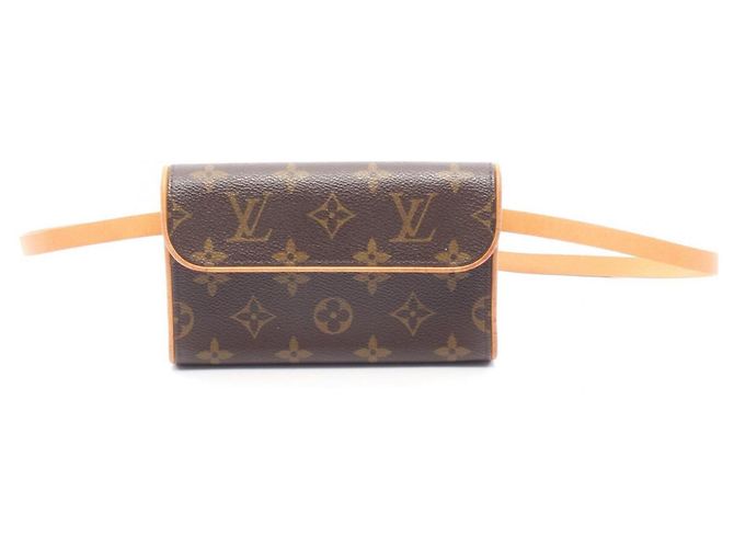 Pochette Florentine Louis Vuitton Taille Marron Monogramme