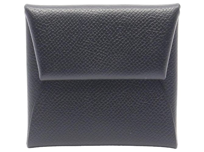 Hermès Cartera Hermes Bastia - Monedero negro