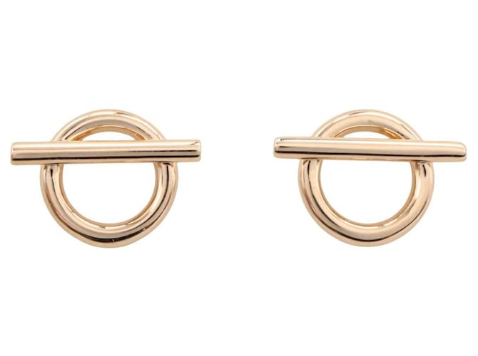 Hermès Hermes Finesse Ohrstecker aus 18K Roségold Golden 