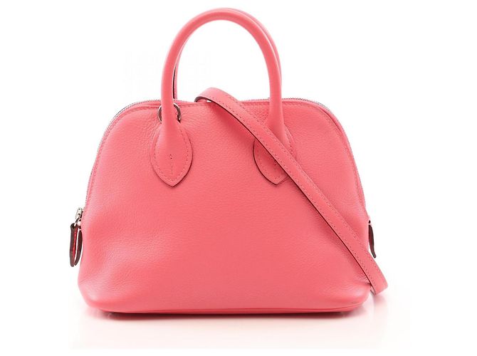 Hermès Hermes Bolide 1923 Mini 2-Way Handtasche Pink