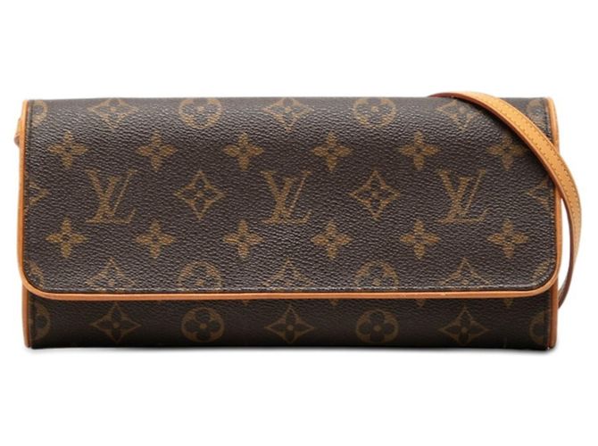 Pochette Twin GM Monogram Louis Vuitton - Bolsa Transversal e de Ombro Marrom