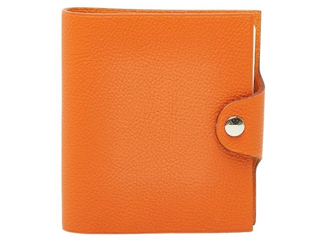 Hermès Capa de Planner Hermes Ulysses Mini Laranja