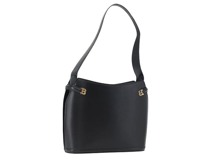 Bally Couro Vintage Preto