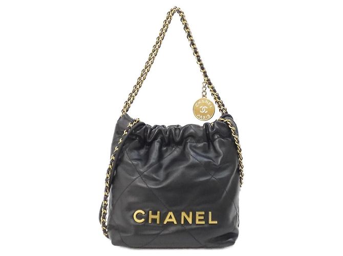 Borsa Chanel 22 Line MINI AS3980 Nero