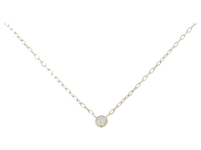 Autre Marque Collana con Diamanti Au750 D'oro
