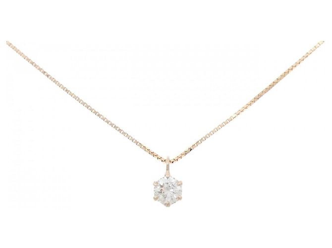 Autre Marque Collana con diamante Au750 D'oro