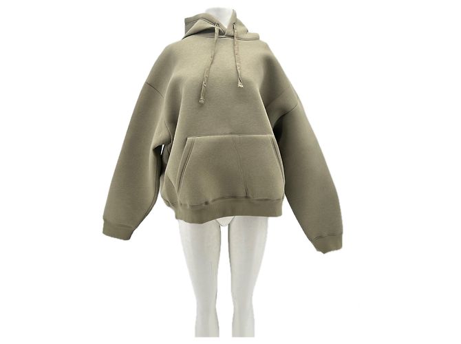 Autre Marque THE FRANKIE SHOP Pullover aus Baumwolle Khaki