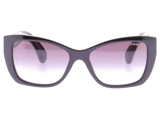 Chanel Gafas de sol negras Negro