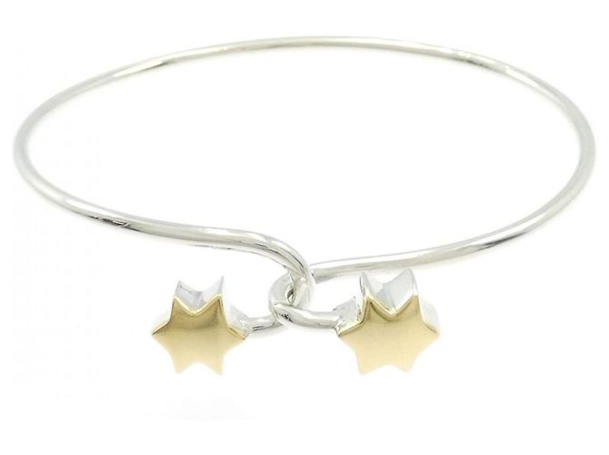 Tiffany & Co. Armreif aus 925er Silber und Gelbgold