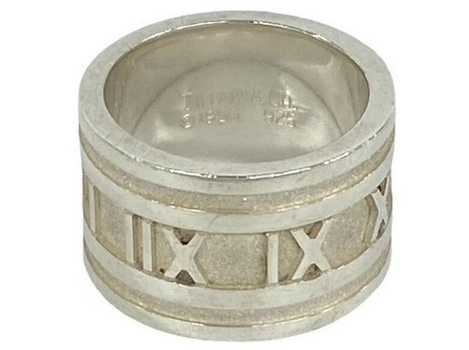 Tiffany & Co Tiffany Vintage Wide Atlas Ring Silber