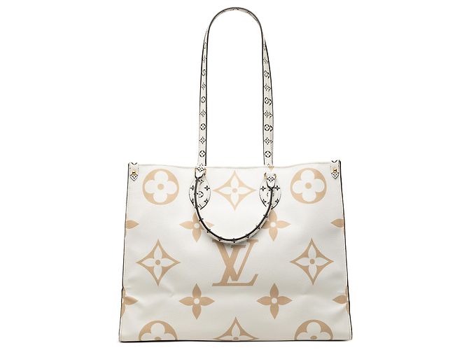 Louis Vuitton Green Monogram Reverse Giant OnTheGo GM Verde
