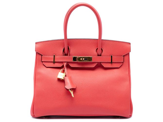 Hermès Pink Epsom Birkin Retourne 30 Rose