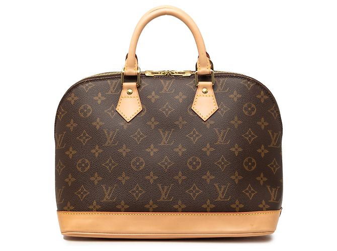 Louis Vuitton Marrom Monogram Alma PM