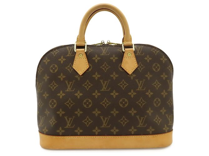 Bolso Louis Vuitton Monogram Alma Castaño