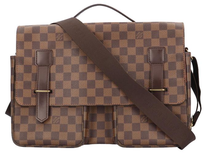 Bolsa de Ombro Louis Vuitton Broadway Damier Marrom