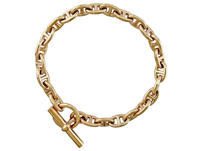 Hermès Pulsera Chaine d'Ancre en oro rosa de 18K Hermes