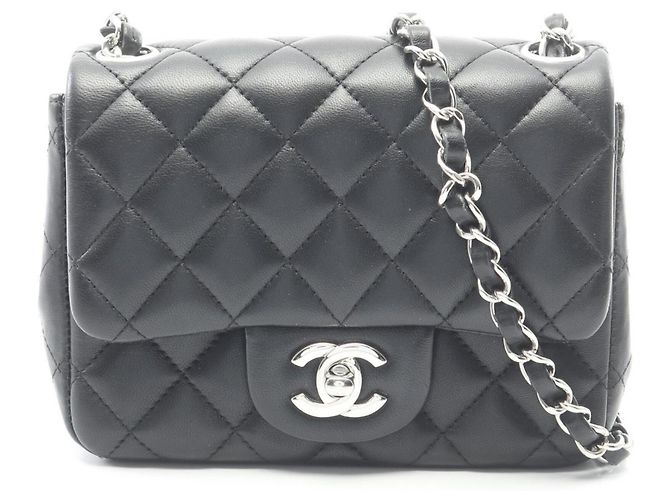 Borsa a Spalla Chanel Mini Matelassé Nero
