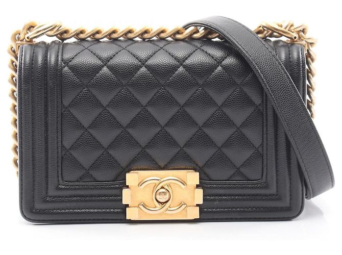 Borsa a Spalla Chanel Boy Small Nero