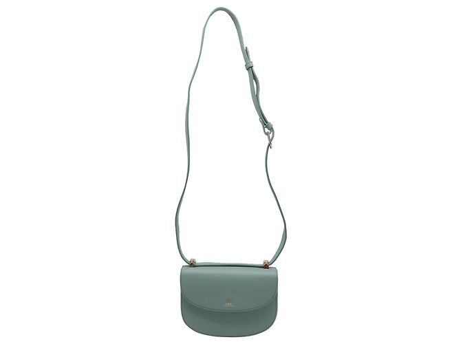 Apc Mini borsa a tracolla Geneve in pelle verde A.P.C.