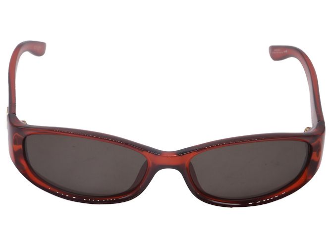 Occhiali da sole Gucci GG2566/S Interlocking G in acetato rosso