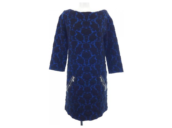 Vestido Louis Vuitton Preto Azul