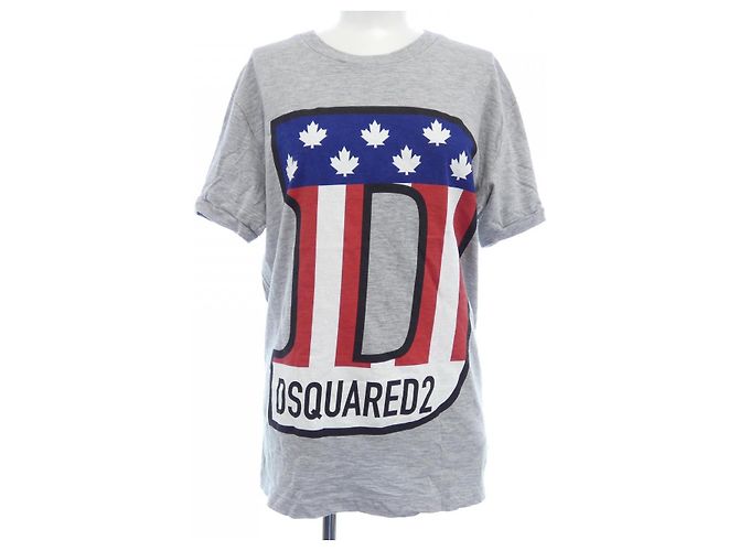 Camiseta Dsquared2 Roupas Marrom