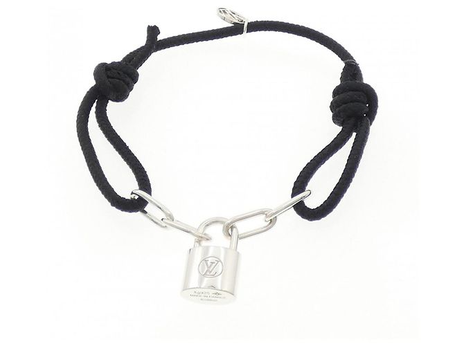 Pulsera charm Louis Vuitton Lockit Virgil Abloh Black