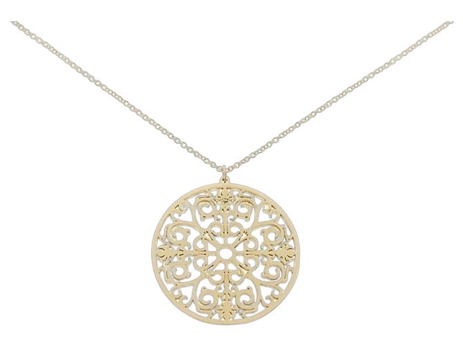 Colar com pingente Enchanted Round da Tiffany & Co. Dourado