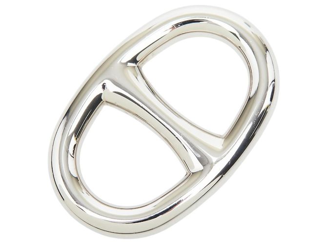 Ring Hermès Anel para lenço Chaine d'Ancre Hermes Prata