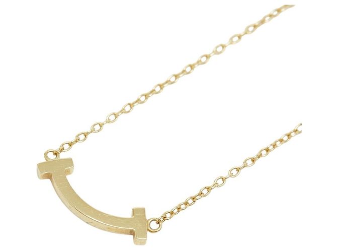 Collana Tiffany & Co. T Smile Mini Giallo