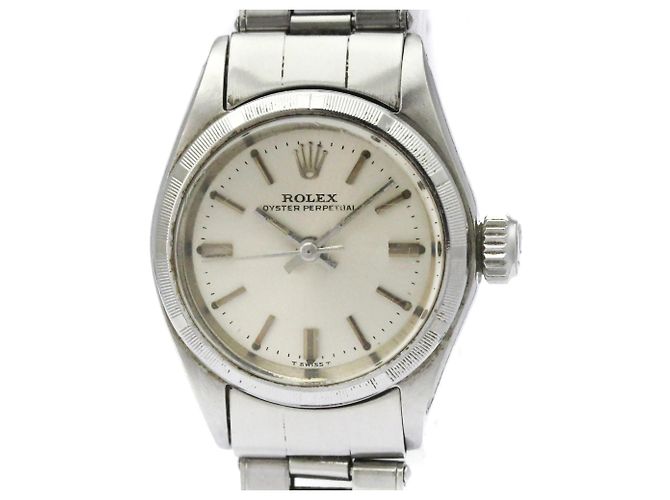 Rolex Oyster Perpetual 6623 Acero Automático Reloj para Mujer
