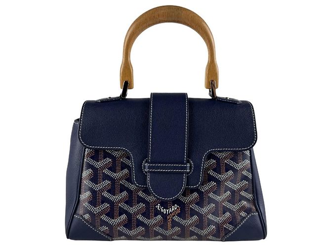 Borsa Goyard Saigon Mini Blu navy