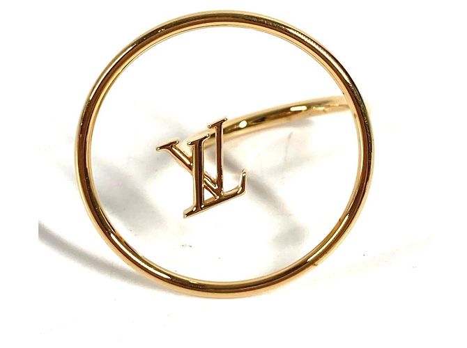Louis Vuitton Ring mit goldener Metallband