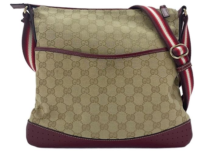 Borsa a tracolla rossa Gucci Rosso
