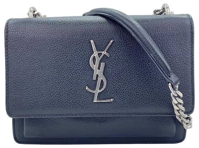 Borsa a tracolla 2-Way Yves Saint Laurent Sunset Nero