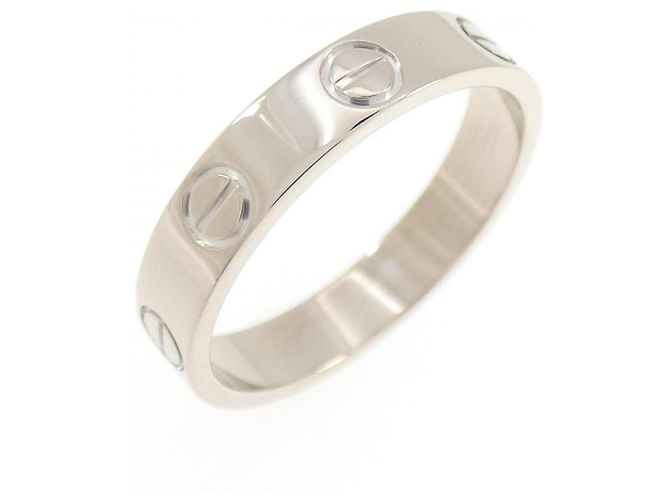 Anillo Mini Love de Cartier en oro blanco de 18K