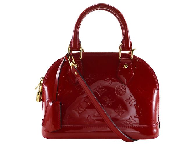 Louis Vuitton Alma Vernis BB Roja