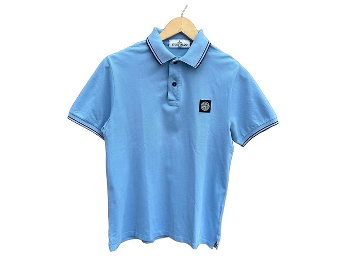Stone Island Poloshirt Hellblau Herren