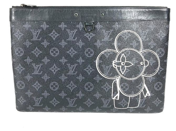 Pochette Apollo Vivienne Monogram Eclipse Louis Vuitton Nero